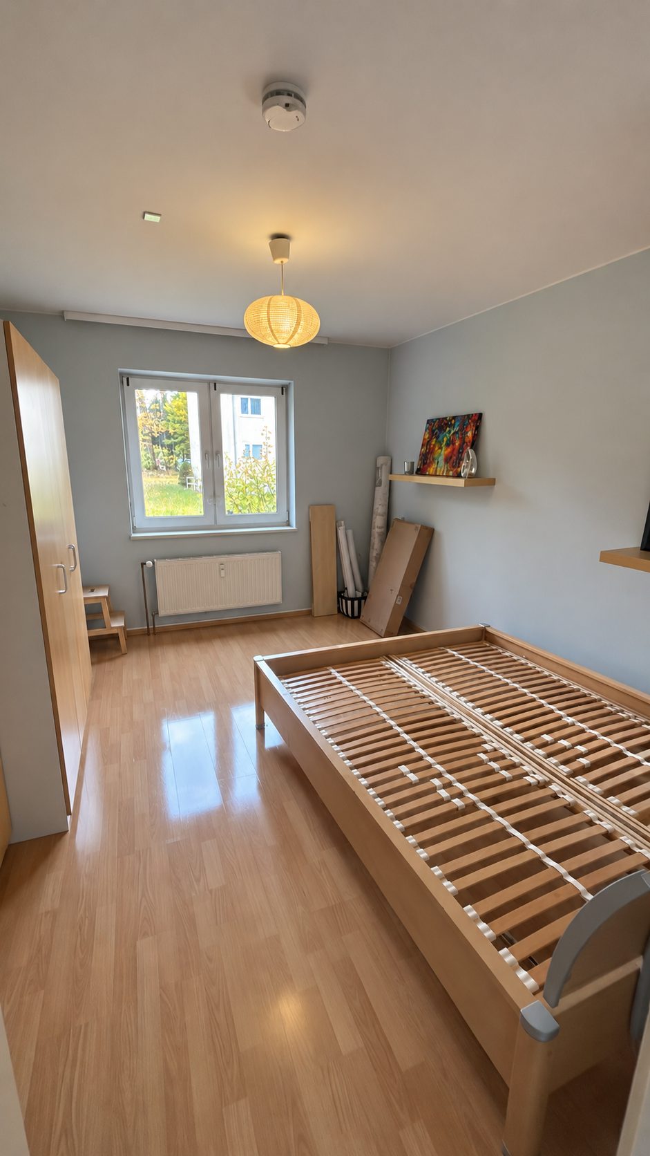 Wohnung nachher: fertiggestellt und besenrein